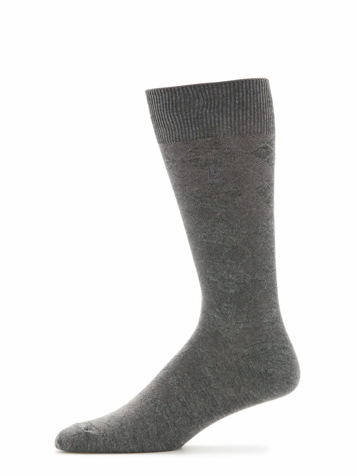Diamond Stitch Logo Socks -  Perry Ellis near me