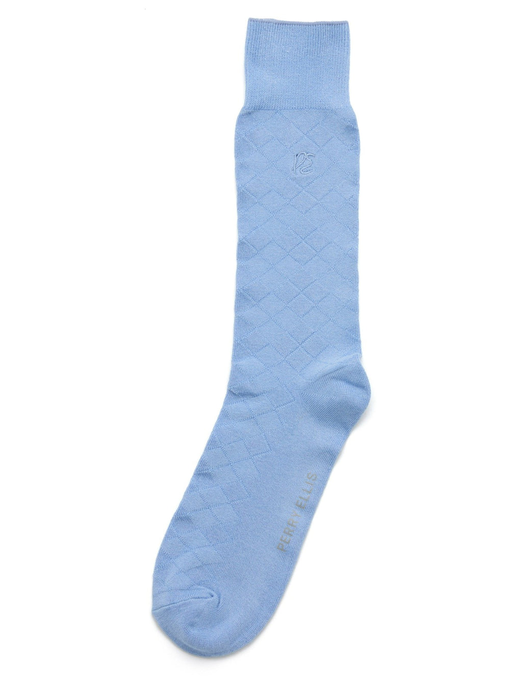 Diamond Stitch Logo Socks -  Perry Ellis near me