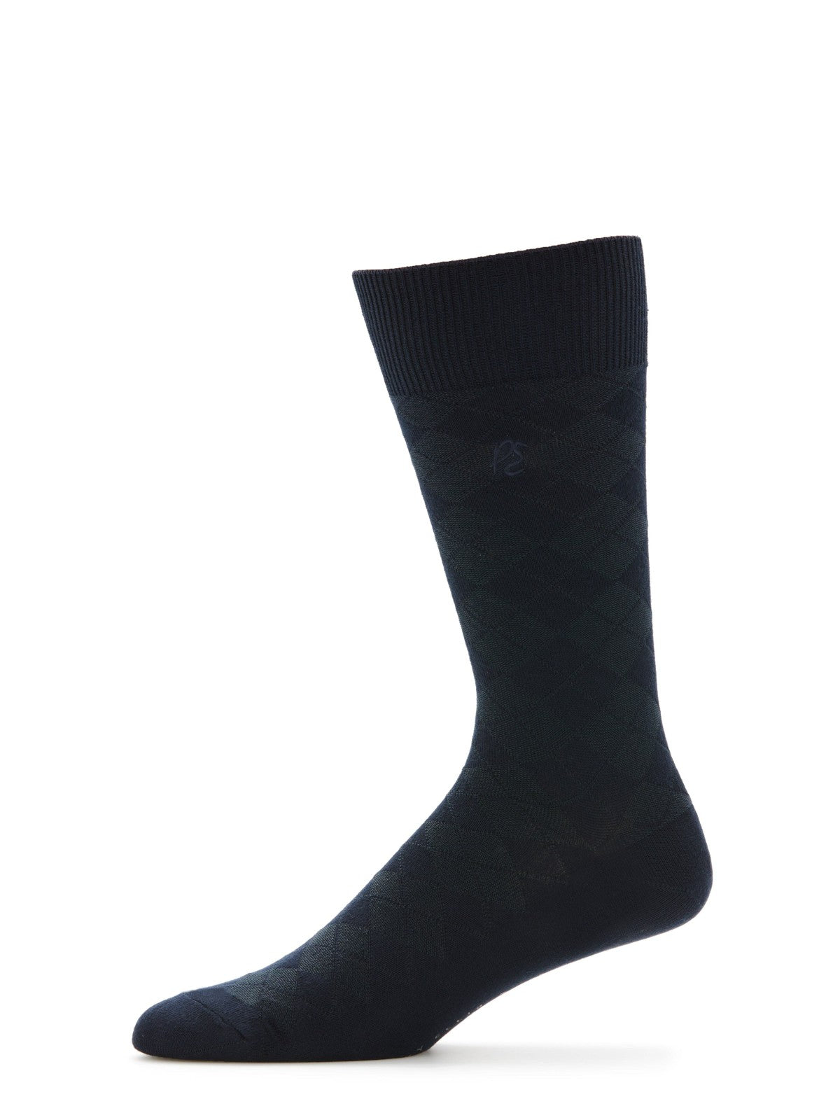 Diamond Stitch Logo Socks -  Perry Ellis near me
