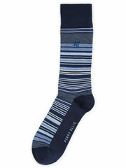 Bamboo Viscose Variegated Stripe Socks -  Perry Ellis online