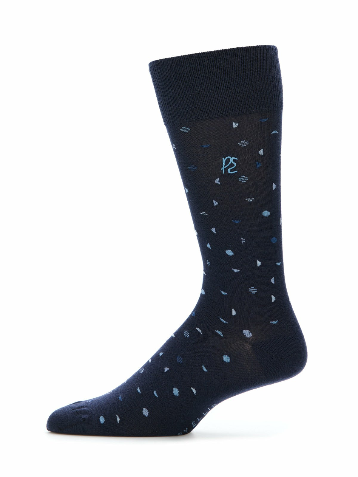Bamboo Modern Dot Patterned Socks -  Perry Ellis near me