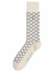 Men's Medallion Pattern Socks -  Perry Ellis for sale