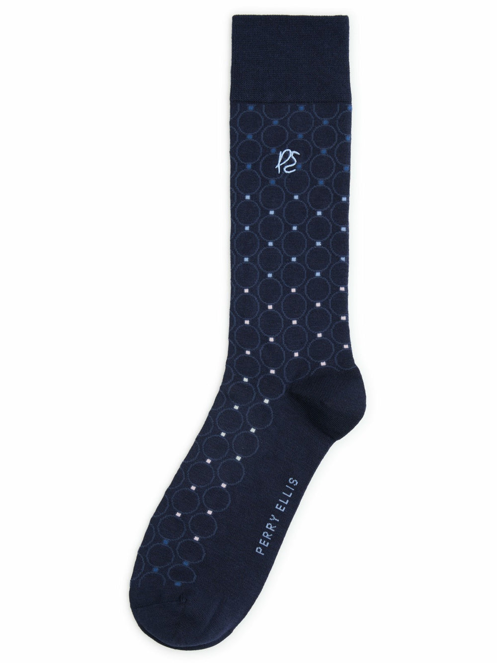 Men's Medallion Pattern Socks -  Perry Ellis for sale